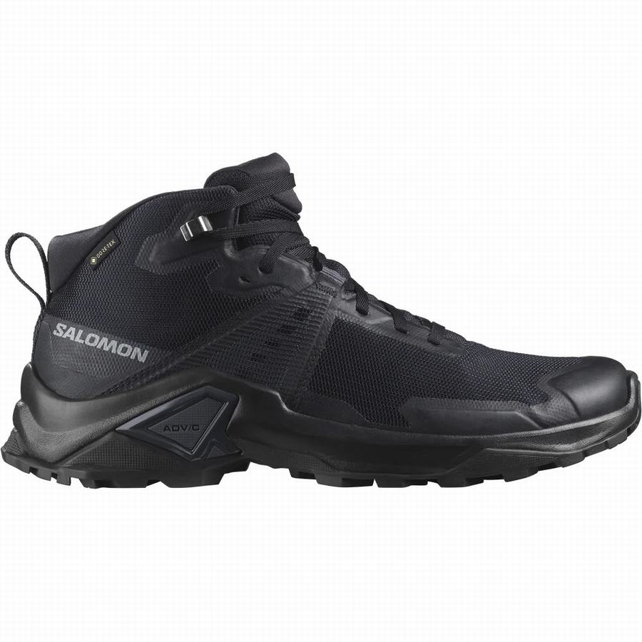 Salomon X Raise 2 Mid Gore-tex Férfi Túracipő Fekete (GYN7840SK)